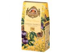 Basilur BASILUR VINTAGE BLOSSOMS - Passion Tropica Zelený čaj sypaný s pridaním kvetov harmančeka a arómy 75 g x3