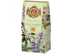 Basilur BASILUR VINTAGE BLOSSOMS - Florálny Bouquet Zelený čaj s listami s kvetinovými tónmi a prídavkom ibišteka 75 g x1