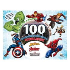 Moveo Samolepkový album - 100 samolepiek Marvel