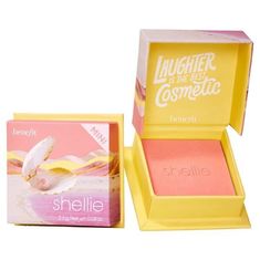 Benefit Tvárenka Warm Shea shell- Pink Shellie Mini (Blush) 2,5 g