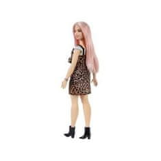 Mattel Bábika Barbie Fashionistas s leopardími šatami