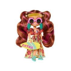 Mattel Bábika Barbie Extra Fly Minis cestovateľka v plážovom letnom štýle