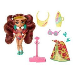 Mattel Bábika Barbie Extra Fly Minis cestovateľka v plážovom letnom štýle