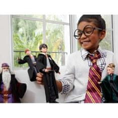 Mattel Bábika Harry Potter v školskej uniforme Chrabromil + prútik