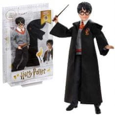 Mattel Bábika Harry Potter v školskej uniforme Chrabromil + prútik