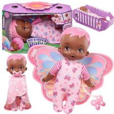 Mattel My Garden Baby Moje prvé bábätko – motýlik, ružové