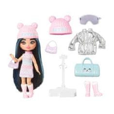 Mattel Bábika Barbie Extra Fly Minis cestovateľka v zimnom štýle