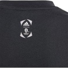 Adidas Tričko čierna M Euro24