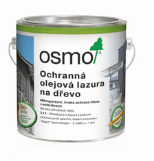 OSMO Ochranná olejová lazúra EFEKT 2,5l strieborný onyx 1143 (12100249)