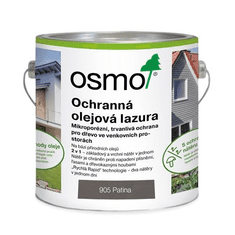 OSMO Ochranná olejová lazúra na drevo - 2,5l patina 905 (12100151)