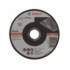 BOSCH Professional Rezný kotúč 125x1 mm Standard for Inox - Rapido (2608603171)