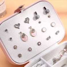 Netscroll Krabička na uloženie prsteňov, náušníc, náhrdelníkov a iných šperkov, BoxJewlery
