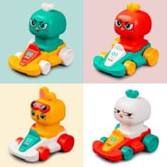CAB Toys Hračka pre deti mini autíčka 4ks