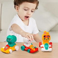 CAB Toys Hračka pre deti mini autíčka 4ks