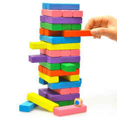 CAB Toys Farebná veža hra až pre 4 osoby