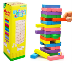 CAB Toys Farebná veža hra až pre 4 osoby