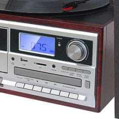Roadstar Mikrosystém s gramofónom , HIF-8892 EBT s gramofónom, BT, MP3, CD, CD-R, RW