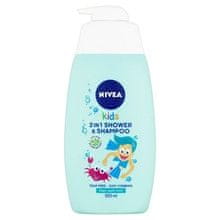 Nivea Nivea - 2 in Shower & Shampoo - Baby shower gel and shampoo 2 in 1 with apple scent 500ml 