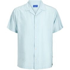 Jack&Jones Pánska košeľa JORJEFF Relaxed Fit 12256322 Crystal Blue (Veľkosť XL)