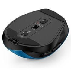 Genius Bezdrátová počítačová myš Ergo 9000S optická/ 6 tlačítek/ 2400DPI - modrá