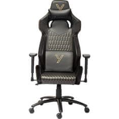 Yenkee Herní židle YGC 110GD ONYX