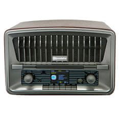 Roadstar Rádio , HRA-270CD+BT, vintage štýl, DAB+/DAB/RDS, CD/MP3, Bluetooth, 2 x 2W RMS