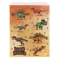 Dino World Papierové vrecko , Dinosaury, 26,5 x 19 cm