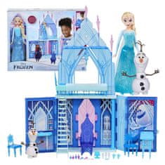 HASBRO Hasbro veľký ľadový palác Ice Age Bábika Elsa snehuliak Olaf Frozen ZA5080