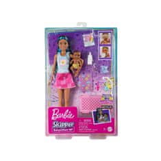 Mattel Barbie Skipper Babysitters bábika opatrovateľka + príslušenstvo bobor HJY34 ZA5095 A