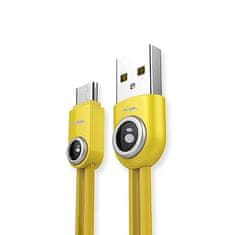 REMAX Kábel Lemen RC-101m - USB na Micro USB - žltý