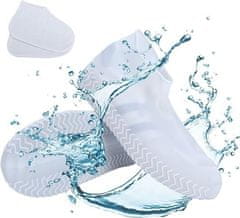 VIVVA® Ochranné vodoodolné silikónové návleky na obuv (1 pár) – biela | SHOESAVER