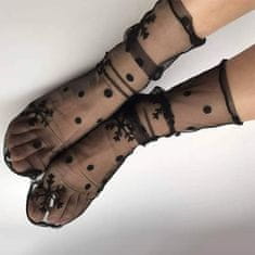 Netscroll 5 párov teplých módných ponožiek, RetroMeshSocks