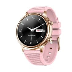 Carneo Chytré hodinky Prime slim - růžové