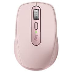 Logitech Bezdrátová počítačová myš MX Anywhere 3S - růžová