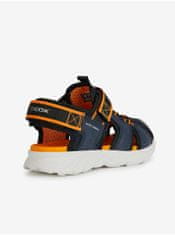 Geox Tmavomodré chlapčenské outdoorové sandále Geox Airadyum 31