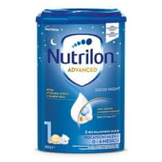 Nutrilon 6x 1 Advanced Good Night počiatočné dojčenské mlieko od narodenia 800 g