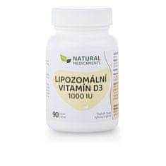 Natural Medicaments Lipozomálny vitamín D3 1000 IU 90 tabliet