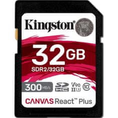 Kingston Pamäťová karta SDHC SDR2/32GB UHS-II V90