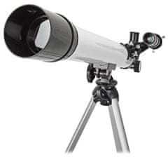 Nedis teleskop SCTE5060WT/ clona 50 mm/ ohnisková vzdialenosť 600 mm/ hľadáčik 5 x 24/ výška 125 cm/ Tripod/ bielo-čierny