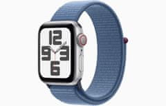 Apple Watch SE Cell/40mm/Silver/Šport Band/Winter Blue