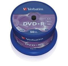 VERBATIM DVD+R AZO 4,7 GB, 16x, spindle 50 ks