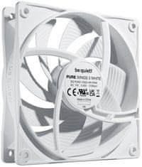 Be quiet! / Ventilátor Pure Wings 3 / 120mm / PWM / high-speed / 4-pin / 30,9 dBA / biely
