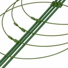 Garlist GPK podpera rastlín kruhová 125 cm 4 prstence