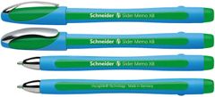 Schneider Guľôčkové pero Slider Memo - zelené