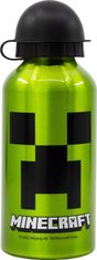 Stor Fľaša na pitie hliníková Minecraft 400 ml