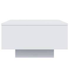 Vidaxl Konferenčný stolík biely 55x55x31 cm kompozitné drevo