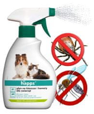 BROS Repelent proti komárom a kliešťom pre domáce zvieratá 200ml 