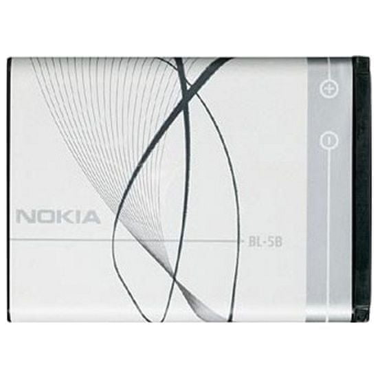 Nokia batéria BL-5B - 3220/ 5140/ 5200/ 5300, Li-ion 890mAh,bulk