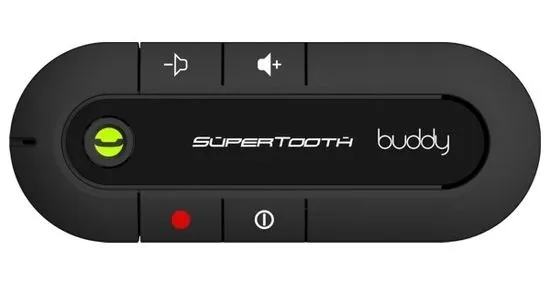 SuperTooth BUDDY- Bluetooth HF na stínítko, černá - rozbalené