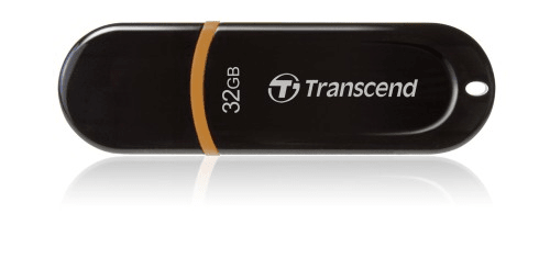 Transcend JetFlash V300 32GB čierny (TS32GJF300)